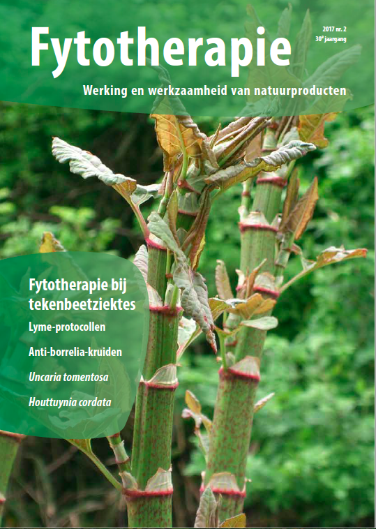 NTvF Nederlands Tijdschrift voor Fytotherapie kruiden voor Lyme